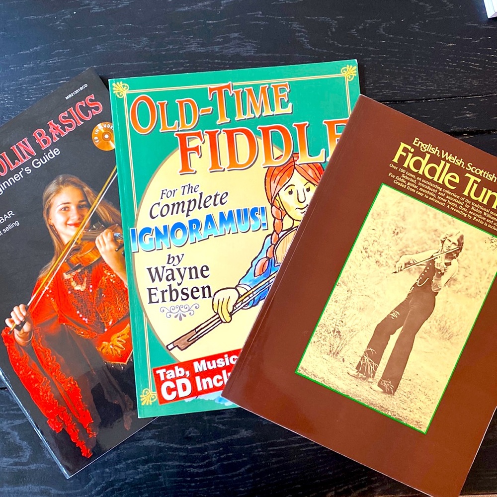 3 violin books covering gypsy, old time and British tunes!